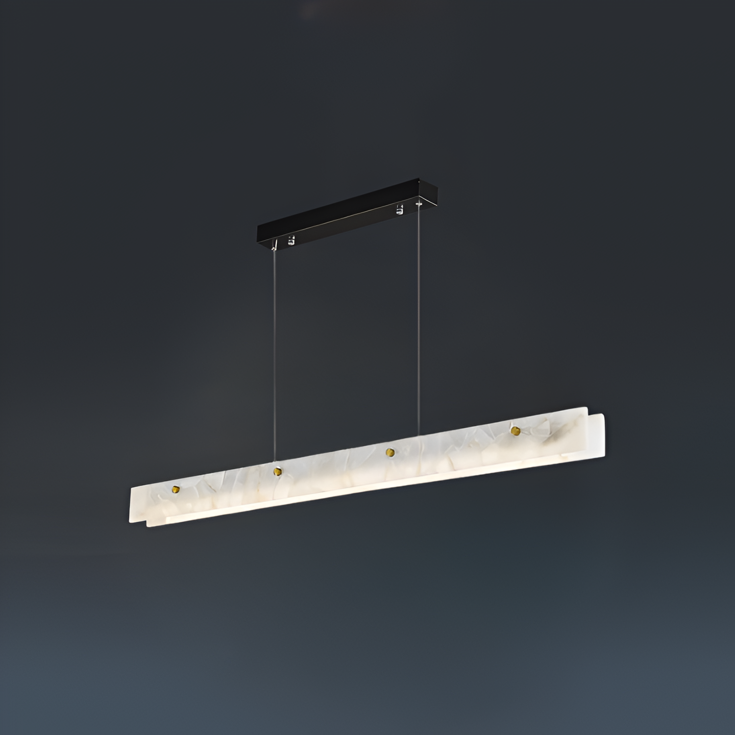 Alabaster LED Linear Pendant Light
